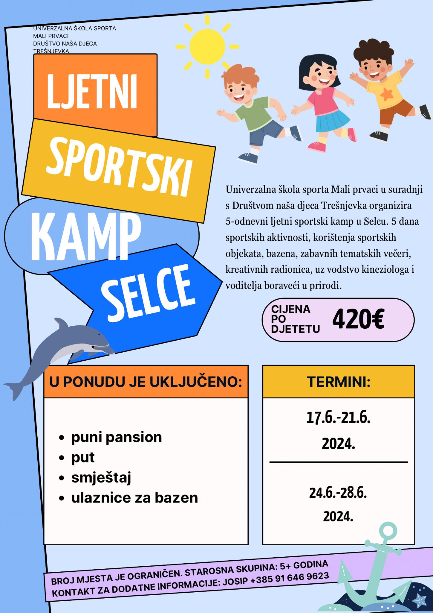 Ljetni sportski kamp Selce